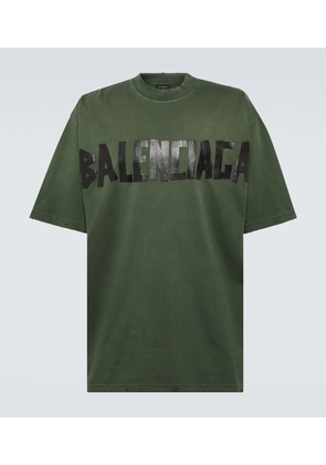 Balenciaga Tape cotton-blend jersey T-shirt