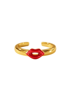 Mini Lucky Enamel Lip Ring