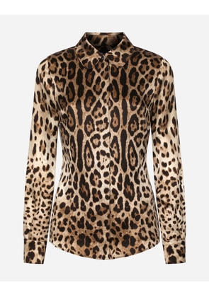 Dolce & Gabbana Camicia - Woman Shirts And Tops Animal Print 40