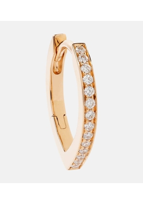 Repossi Antifer 18kt rose gold single earring with diamonds