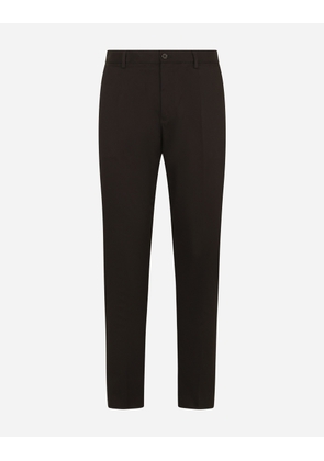 Dolce & Gabbana Pantalone - Man Trousers And Shorts Black Cotton 50