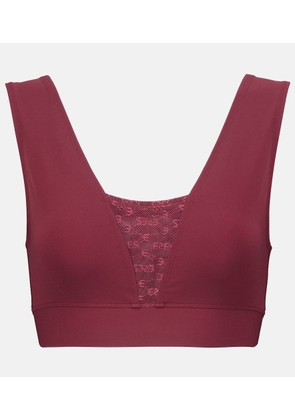 Eres Victory lace-trimmed sports bra