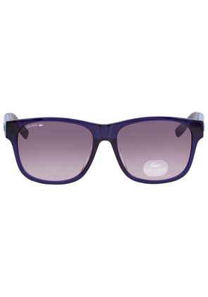 Lacoste Purple Square Mens Sunglasses L835SA 424 56