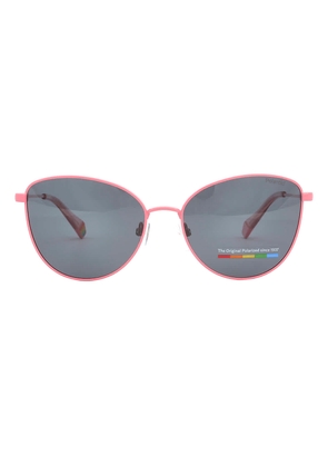 Polaroid Polarized Grey Cat Eye Ladies Sunglasses PLD 6188/S 035/JM9 55
