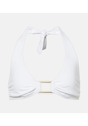 Melissa Odabash Paris ring-detail halterneck bikini top