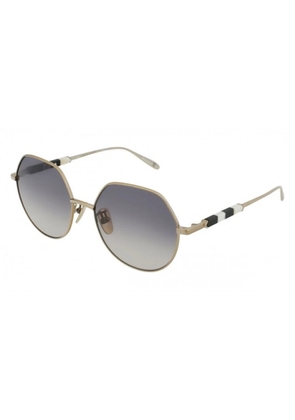 Carolina Herrera Grey Geometric Ladies Sunglasses SHN066M 08FE 54