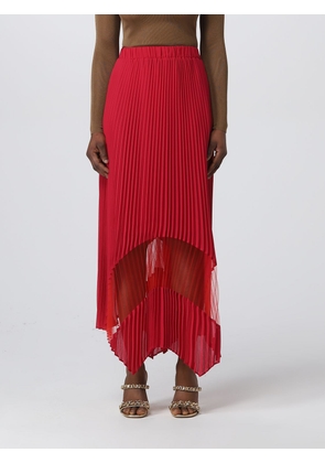 Skirt TWINSET Woman colour Fuchsia