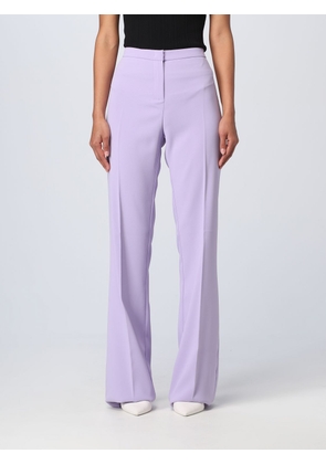 Trousers PINKO Woman colour Lilac