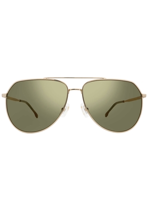 Hugo Boss Gold Mirror Pilot Mens Sunglasses BOSS 1447/S 0J5G/WM 61
