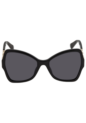 Moschino Dark Grey Butterfly Ladies Sunglasses MOS099/S 0807/IR 54