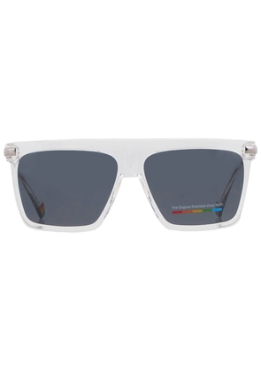 Polaroid Grey Square Mens Sunglasses PLD 6179/S 0900/C3 58