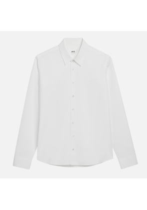 AMI Classic Cotton-Poplin Shirt - XXL
