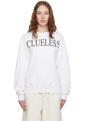 Praying White 'Clueless' Sweatshirt