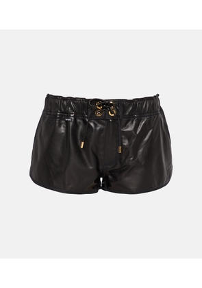 Tom Ford Leather micro shorts