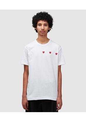 Horizontal hearts t-shirt