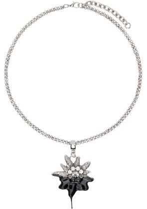 Ottolinger Silver Dipped Edelweiss Necklace