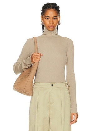 Burberry Long Sleeve Top in Limestone - Beige. Size L (also in M, S, XS).
