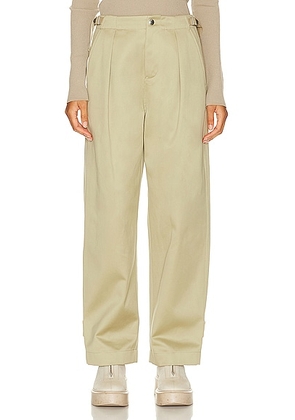 Burberry Tailored Pant in Hunter - Beige. Size 0 (also in 2, 4, 6, 8).