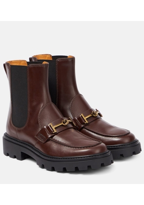 Tod's T-Ring leather Chelsea boots
