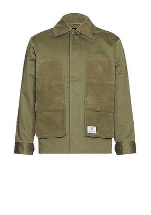 ALPHA INDUSTRIES Panel Jacket in Og-107 Green - Olive. Size L (also in M, S, XL/1X).