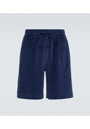Loro Piana Cotton and silk chenille Bermuda shorts