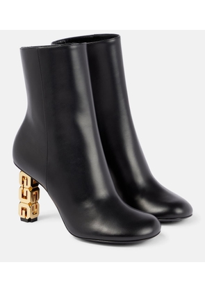 Givenchy G Cube leather ankle boots
