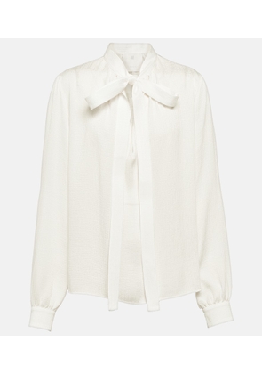 Givenchy 4G jacquard silk blouse