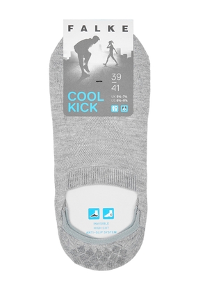 Falke Cool Kick Jersey Trainer Socks - Light Grey - 35/36