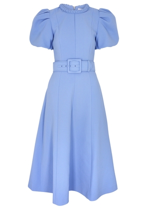 Rebecca Vallance Juliana Belted Midi Dress - Light Blue - 12 (UK12 / M)