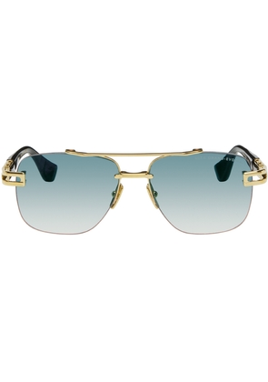 Dita SSENSE Exclusive Gold Grand-Evo One Sunglasses
