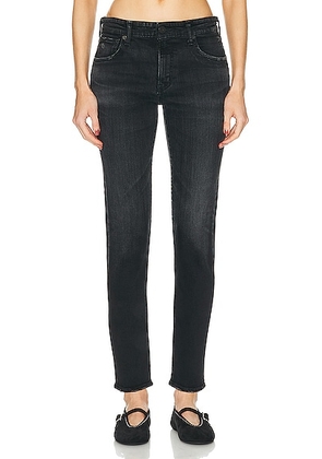 Moussy Vintage Bissell Skinny in Black - Black. Size 30 (also in ).