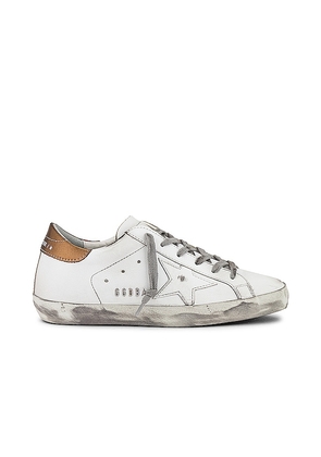 Golden Goose Superstar Sneaker in White. Size 38.