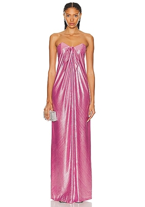 CAROLINE CONSTAS Kaia Dress in Orchid - Pink. Size L (also in XS).