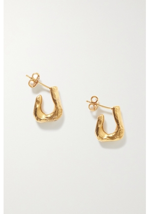 Alighieri - + Net Sustain The Mini Link Of Wanderlust Gold-plated Earrings - One size