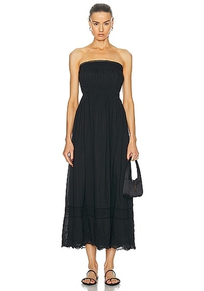 Posse Mylah Strapless Dress in Black - Black. Size M (also in L, S, XS).