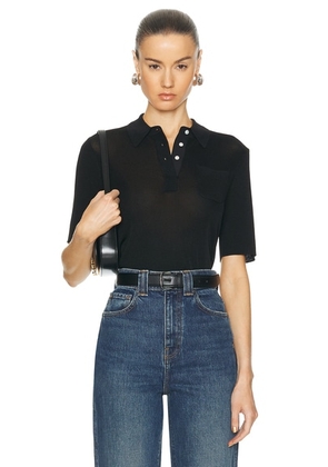 Alexis Paulo Top in Black - Black. Size L (also in M, S, XS).
