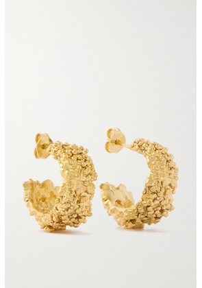 Alighieri - + Net Sustain The Rocky Road Gold-plated Hoop Earrings - One size