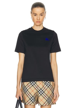 Burberry Short Sleeve T-shirt in Black - Black. Size L (also in M, S, XL, XS).