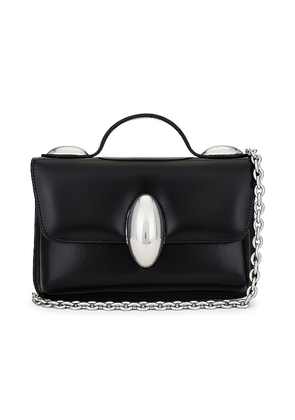 Alexander Wang Dome Structured Pochette in Black.
