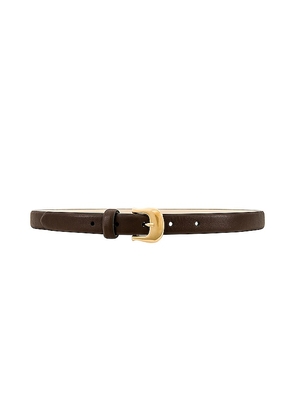 B-Low the Belt Talia Mini Belt in Brown. Size XL.