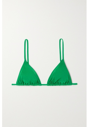 Eres - Les Essentiels Mouna Triangle Bikini Top - Green - FR38,FR40,FR42,FR44