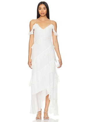 House of Harlow 1960 x REVOLVE Maxime Maxi Dress in Ivory. Size L, S, XS, XXS.
