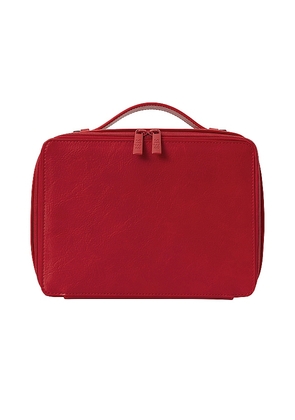 BEIS The Cosmetic Case in Red.