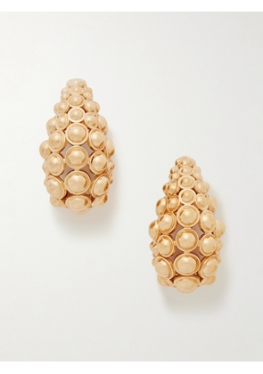 Valentino Garavani - Gold-tone Clip Earrings - One size