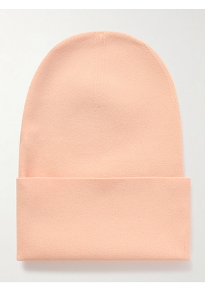 Jil Sander - Ribbed Stretch-knit Beanie - Pink - One size