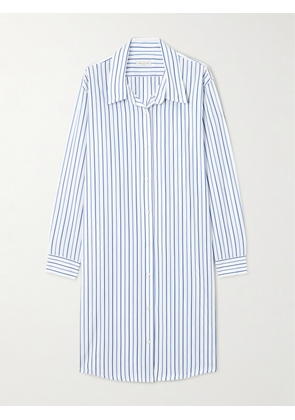 Dries Van Noten - Striped Cotton-poplin Shirt Dress - Blue - FR34,FR36,FR38,FR40,FR42,FR44
