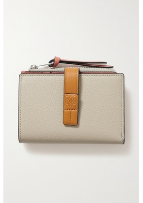 Loewe - Two-tone Leather Wallet - Neutrals - One size