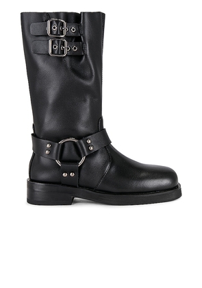 RAYE Dakota Moto Boot in Black. Size 10, 7, 9, 9.5.