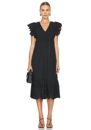 Rails Clementine Dress in Black. Size M, S, XL, XS.