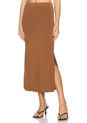 Rails Nora Skirt in Brown. Size M, S, XL, XS.